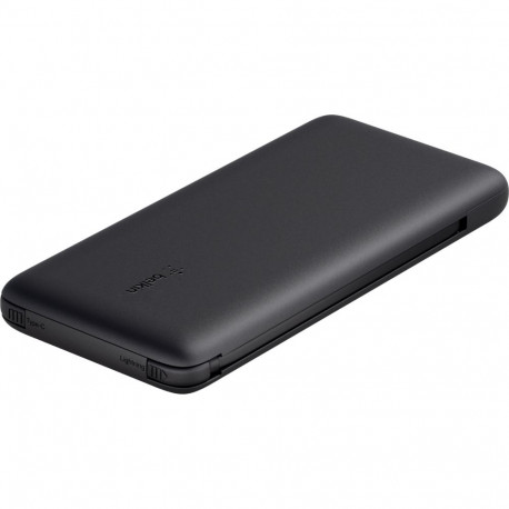 Belkin Power Bank 18W 10.000mAh USB-C+Lightning Cab. BPB006BTBLK