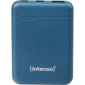 Intenso akupank XS5000 petrol 5000 mAh koos USB-A to Type-C kaabliga