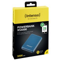 Intenso akupank XS5000 petrol 5000 mAh koos USB-A to Type-C kaabliga