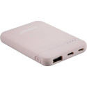 Intenso Powerbank XS5000 roosa 5000 mAh USB-A - Type-C kaabliga