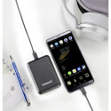 Intenso Akupank XS10000 must 10000 mAh sisaldab USB-A - Type-C kaablit