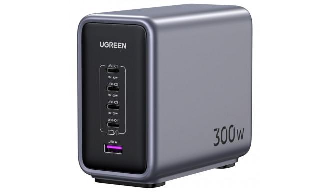 UGREEN Nexode 300W 5-porti PD GaN kiirlaadija