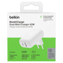 Belkin BOOST Charge 42W Charger 30W USB-C/12W USB-A   WCB009vfWH