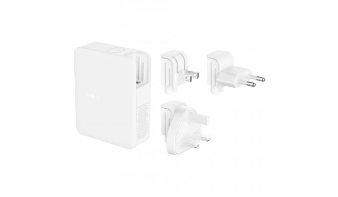 Belkin BOOST Charge 140W 4-port GaN, 3xUSB-C 1xUSB-A laadija WCH014btWH