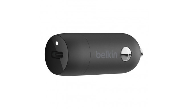 Belkin USB-C autolaadija 30W PD PPS tehnoloogiaga must CCA004btBK