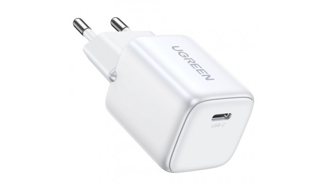 UGREEN Nexode Mini 20W PD GaN Tech valge laadija