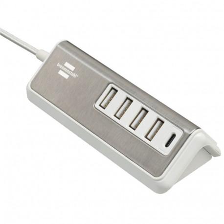 Brennenstuhl USB multi laadija 1,5 m 4xUSB TYP A + 1x TYP C