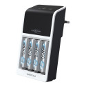 Ansmann Comfort Plus Laadija koos 4xAA2100 akuga 1001-0094-01