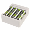 Ansmann Basic IV laadija koos 4 x AA 1300mAh akudega 1001-0120-01