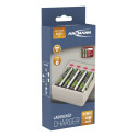 Ansmann Basic IV laadija koos 4 x AA 1300mAh akudega 1001-0120-01