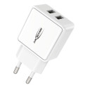 Ansmann Kodulaadija HC212 2xUSB 2400mA valge