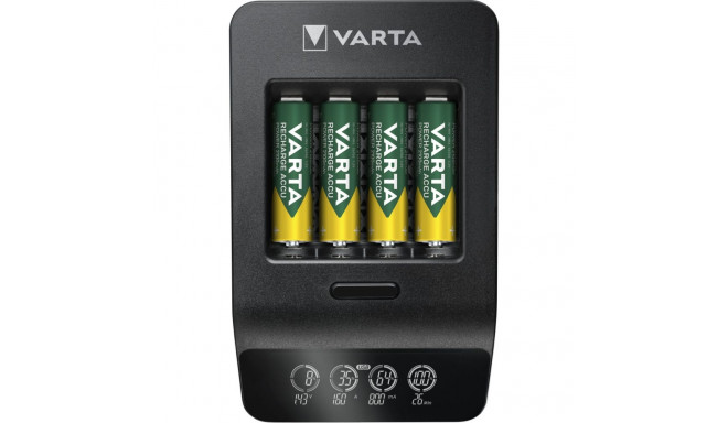 Varta LCD nutikas laadija+ koos 4 akuga 2100 mAh AA
