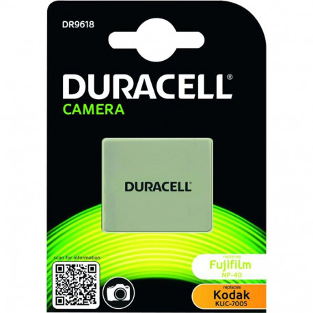 Duracell liitiumioonaku 700 mAh Fujifilm NP-40 jaoks
