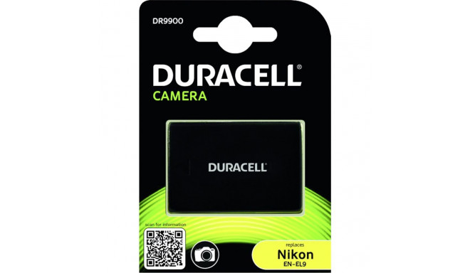 Duracell liitium-ioon aku 1100 mAh Nikon EN-EL9 jaoks