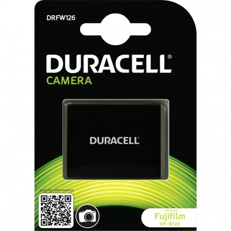 Duracell liitium-ioon aku 1140mAh Fujifilm NP-W126 jaoks