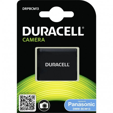 Duracell liitiumioon aku 1020 mAh Panasonic DMW-BCM13 jaoks