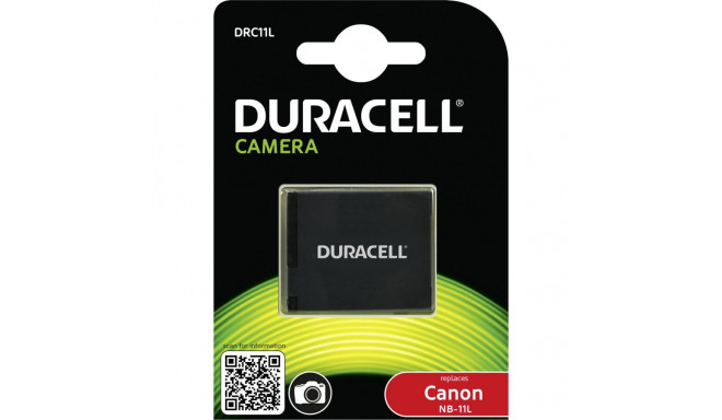 Duracell liitium-ioon aku 600 mAh Canon NB-11L jaoks