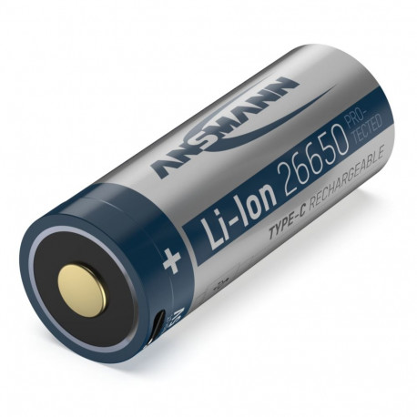 Ansmann Li-Ion 26650 5100mAh 3,6V Micro-USB pesa 1307-0012