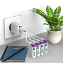 1x4 Ansmann liitiumaku Mignon AA 1800mAh + kaabel 1312-0036