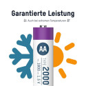 1x4 Ansmann liitiumaku Mignon AA 1800mAh + kaabel 1312-0036