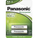 1x2 Panasonic Aku NiMH Mignon AA 1900 mAh Kasutusvalmis