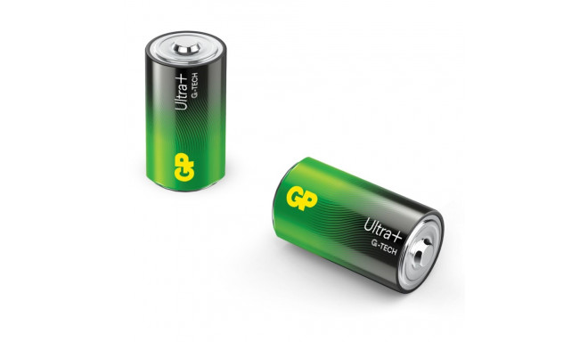 1x2 GP ULTRA PLUS Alkaline 1,5V D Mono LR20       03013AUPETA-B2