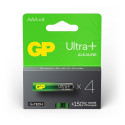 1x4 GP ULTRA PLUS Alkaline 1,5V AAA Micro LR03    03024AUPETA-B4