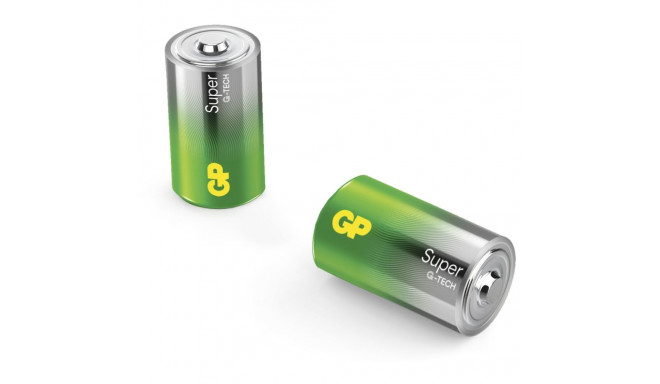 1x2 GP Super Alkaline 1,5V D Mono LR20 Rel. 03013AETA-B2
