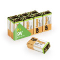 1x8 GP Super Alkaline 9V-Block 6LR61 Bulk Box      030E1604ALB8