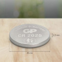1x10 GP CR 2025 Liitium 3V 10 tk. 0602025C10