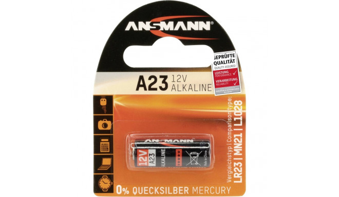 Ansmann alkaline A 23 12 V kaugjuhtimispultide jaoks