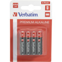 1x8 Verbatim Alkaline patarei Micro AAA LR03 49502