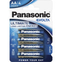 12x4 Panasonic Evolta LR 6 Mignon patarei sisekarp
