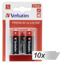 10x2 Verbatim Aluseline Patarei Baby C LR14 49922