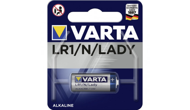 10x1 Varta electronic LR 1 Lady PU inner box
