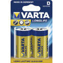 10x2 Varta Longlife Extra Mono D LR 20               PU inner box