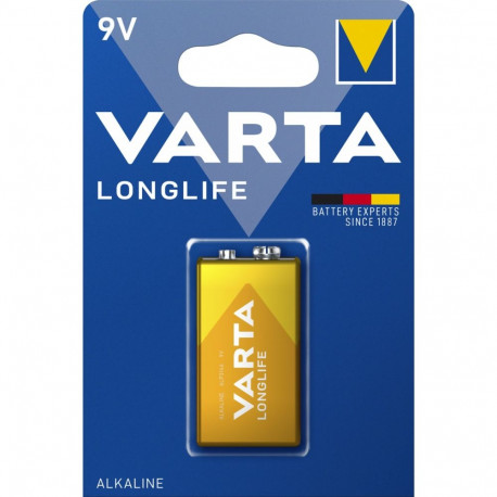 1 Varta Longlife 9V-plokk patarei 6 LR 61