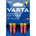 1x4 Varta Longlife Max Power Micro AAA LR03 Patareid
