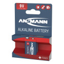 1 Ansmann Alkaline 9V plokk red-line