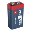 1 Ansmann Alkaline 9V plokk red-line