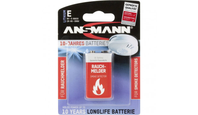 Ansmann Lithium 9V block Extreme patarei