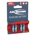 1x4 Ansmann Leelispatarei Micro AAA LR 03 red-line
