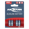 1x4 Ansmann Leelispatarei Micro AAA LR 03 red-line