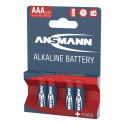 1x4 Ansmann Leelispatarei Micro AAA LR 03 red-line