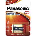 12x1 Panasonic Pro Power 6 LR 61 9V patareiplokk sisekarbis