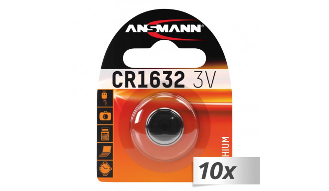10x1 Ansmann CR 1632