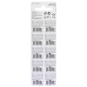 1x10 GP alkaline LR44, 76A V13GA 1,5V