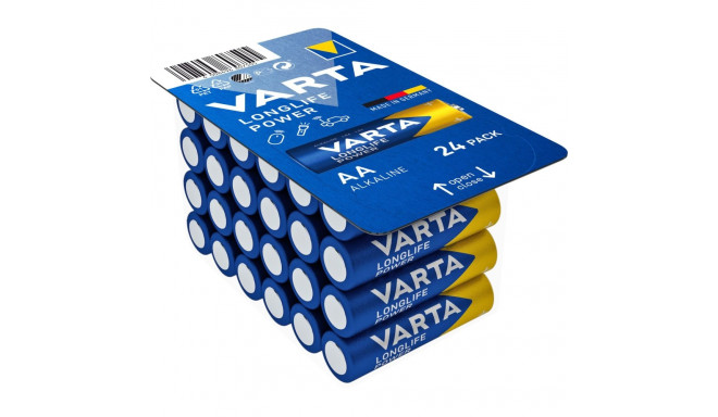 1x24 Varta Longlife Power AA LR06 müügiks valmis karp suur kast