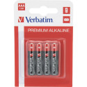 1x4 Verbatim Alkaline Patarei Micro AAA LR 03