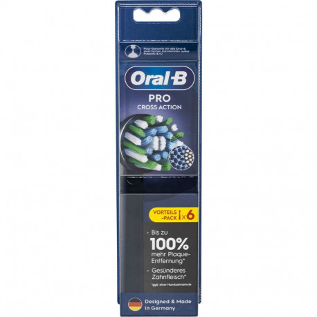 Oral-B must ProCrossAction CleanMaximizer hambaharjapead 6 tk